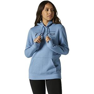 Fox Racing Dames Pinnacle Pullover Fleece Hooded Sweatshirt, Dusty Blue., XL