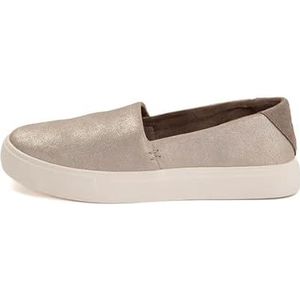 TOMS - Kaslipon - Damestrainers - Champagne Suède Metallic