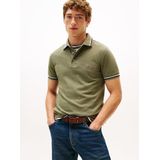 Shirt - Effen - Katoen - Kwartmouw - Polokraag