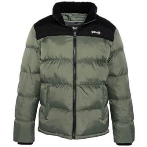 Schott NYC Utah Uniseks donsjack, SAGE KAKI, M