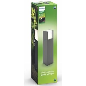 Philips Arbour LED Sokkellamp Antraciet IP44