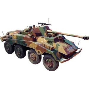 Mini Art 35427 1:35 Sd.Kfz 234/4 pantserwag w. Int. - getrouwe replica, modelbouw, plastic bouwpakket, knutselen, hobby, lijmen, modelbouwset, monteren, ongelakt