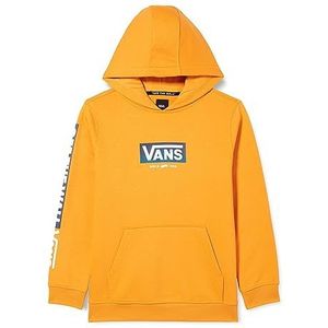 Vans Easy Logo PO Boys Sweatshirt met capuchon voor kinderen, uniseks, Golden Glow, 14-16 jaar