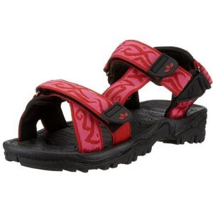 Lico Lorenzo V 400038, damessandalen, rood, (rood-roze-zwart), rood, 42 EU