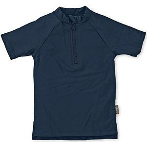 Sterntaler Uniseks zwemshirt met korte mouwen voor kinderen Rash Guard Shirt, marineblauw, 110-116