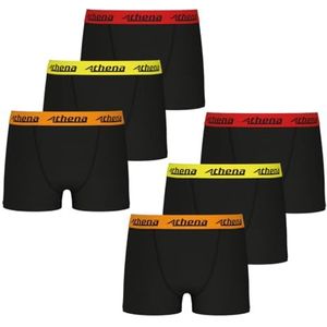 Athena ondergoed (6 stuks) jongens, Zwart, 16 Jaren