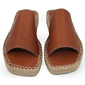 Bonateks DERBTRLKY100240 Wedge Sandaal voor dames, brons, 40 EU, Brons, 40 EU