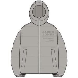 JACK & JONES Heren Jcoboston Puffer Jacket SMU, Dove, S, dove, S