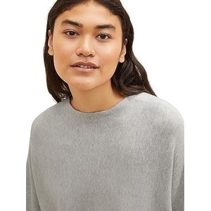 TOM TAILOR Denim Damestrui, 32510 - Basic Light Grey Melange, XS