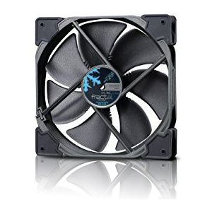Fractal Design Venturi HP-14 PWM Computerbehuizing, geoptimaliseerd voor hoge ventilatie, FDB-lager, aerodynamische balpen, 12 V, 140 mm, zwart (eenpersoons)