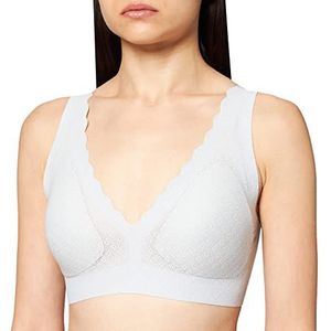 Sloggi Zero Feel Lace Bralette voor dames, Platino., L
