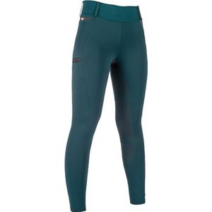 HKM Livigno siliconen zitvlak Paardrijlegging voor dames Donkergroen 38