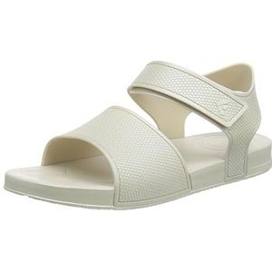 Fitflop Kids Iqushion Pearlised Sandal met Backstrap, teenslippers, zilver, 43 EU, Zilver, 43 EU