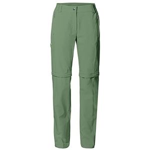 VAUDE Farley Stretch II Wandelbroek voor dames, waterdichte outdoorbroek, stretch, ademende trekkingbroek met elastiek, comfortabel, winddicht en sneldrogend