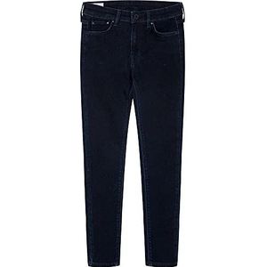 Pepe Jeans Pixlette High Jeans voor meisjes, zwart (denim-xb0), 16 jaar