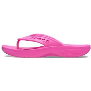 Crocs Unisex Via Flip Sandaal, Elektrisch Roze, 45/46 EU