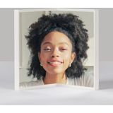 Realme V niet-omkerende spiegel - echt beeld, ongeëvenaarde precisie, kalibratievrij, slank ontwerp voor make-up-ijdelheid, 9"" niet-omkerende spiegel