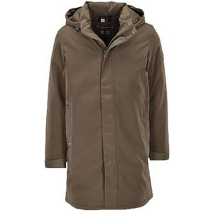 Tommy Hilfiger Heren TECH PADDED PARKA MW0MW37369, Puffer jas, kaki, XXXL, Khaki (Legergroen), 3XL grote maten