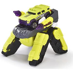 Dickie Toys - Rescue Hybrids, Spider Tank (12 cm) – innovatief robotvoertuig (tank en robot in één) met extra speelgoedauto, voor kinderen vanaf 3 jaar