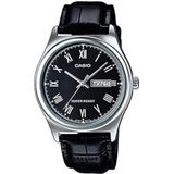 Casio Elegant horloge MTP-V006L-1B, Zwart, Klassiek