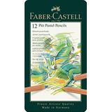 Faber-Castell PITT Pastel Potloden Tin Van 12