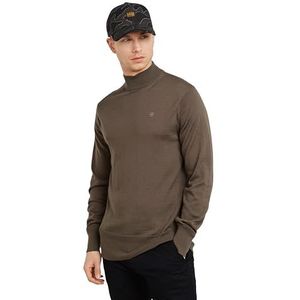 G-Star RAW Premium Core Mock Knit, Bruin (Turf D25175-d847-273), L