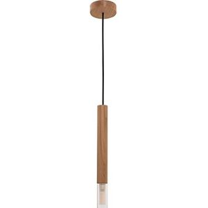Zumaline MADERA Smalle hanglamp, hout, 1x G9