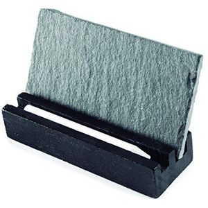 Lacor tafelblad etiket buffet set, bord, zwart, 10 x 5 x 3 cm