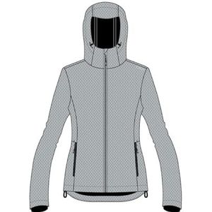 CMP Softshelljas voor dames met vaste capuchon, damesjas