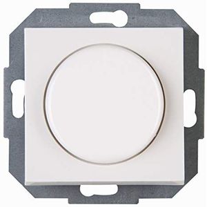 Kopp - Athenis - Dimmer - Zuiver Wit - Universele Druk-Wisselschakelaar - LED 3-100 Watt - Gloeilampen 10-250 Watt