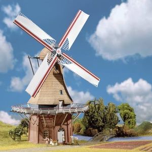 Faller Windmolen Met Motor Modelbouwdecoratie