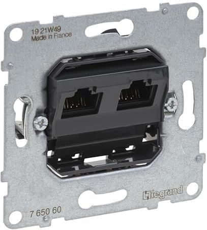 SEANO - Inzetstuk - UTP - 2 x RJ45 - IP 20 - IK 04