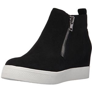Steve Madden Dames Wedgie Gymnastiekschoenen, zwart 001, 38.5 EU