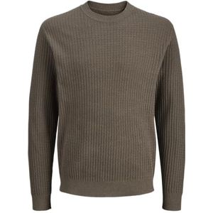 JACK & JONES Jprblubarkley Knit Crew Neck Ch, crocodile, XS