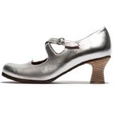 FLY LONDON - Pumps - Zilver - Trechterhak - Glad Leer