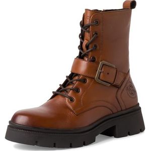s.Oliver Dames WL Lace Boot 5-26246-43 sneeuwlaarzen, cognac, 36 EU, cognac, 36 EU