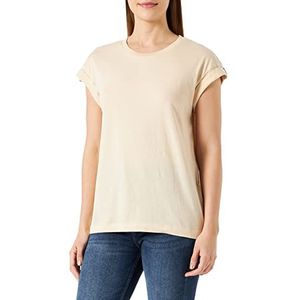 Replay Dames T-shirt korte mouwen met backprint, 611 Skin, XS