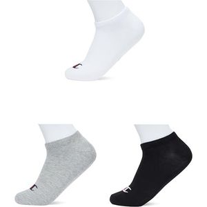 Champion Core Socks 3PP Sneaker, grijs (lichtmelange), 43-46 EU (9-10,5 UK) Uniseks - Volwassen -FW23, Grigio (Melange Chiaro), 43-46 EU