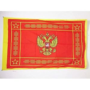 Vlag Strijdkrachten van de Russische Federatie 90x60cm - Vlag van het Russische Leger 60 x 90 cm Hoes voor vlaggenmast - AZ FLAG