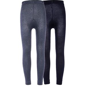 Ewers - Leggings - Blauw - Katoen - Set van 2