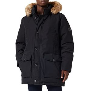 Tommy Hilfiger Rockie Down Winterjas voor heren, parka met dons, zwart, 3XL