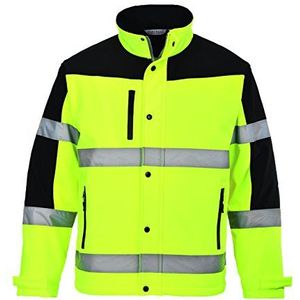 Portwest - S429 - Softshell Jack - Geel - 3L - Waterdicht en Ademend
