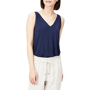 Amazon Essentials Dames jersey standaard fit V-hals tanktop (voorheen Daily Ritual), marineblauw, XX-Large