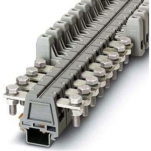 Phoenix UHV 25-KH/m8 - stekker acomplam.qpdc4x2,5/1x6-10gy 4-polig grijs