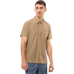 Jack Wolfskin TERRAL POLO M Heren Outdoorshirt - sand storm