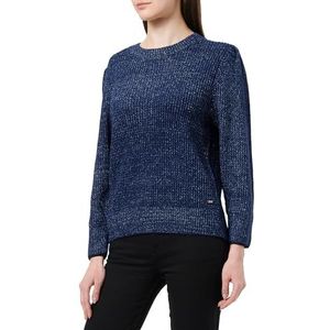 Scotch & Soda Damestrui met lange mouwen, Navy Blue 7007, M