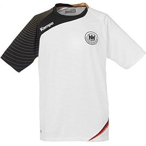 Kempa DHB thuisshirt jersey, wit/zwart/goud, XXXS