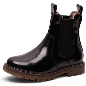 Bisgaard Neel Lamb Fashion Boot voor jongens, uniseks, zwart, maat 34, Black Polido, 34 EU