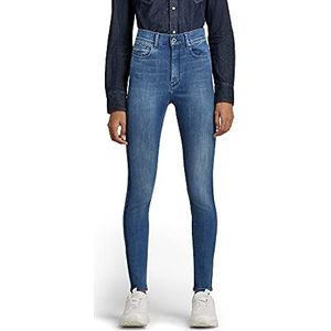 G-STAR RAW Dames Shape, hoge taille, super skinny jeans, Blauw (Medium Aged 9425-071), 26W x 32L