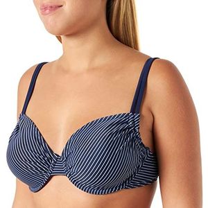Firefly Mlisa II bikini-tops, wit/marineblauw, 40E